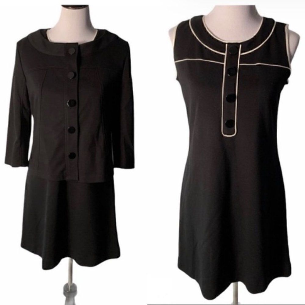 Merona Sleeveless Shift Dress s M w/Jacket size L